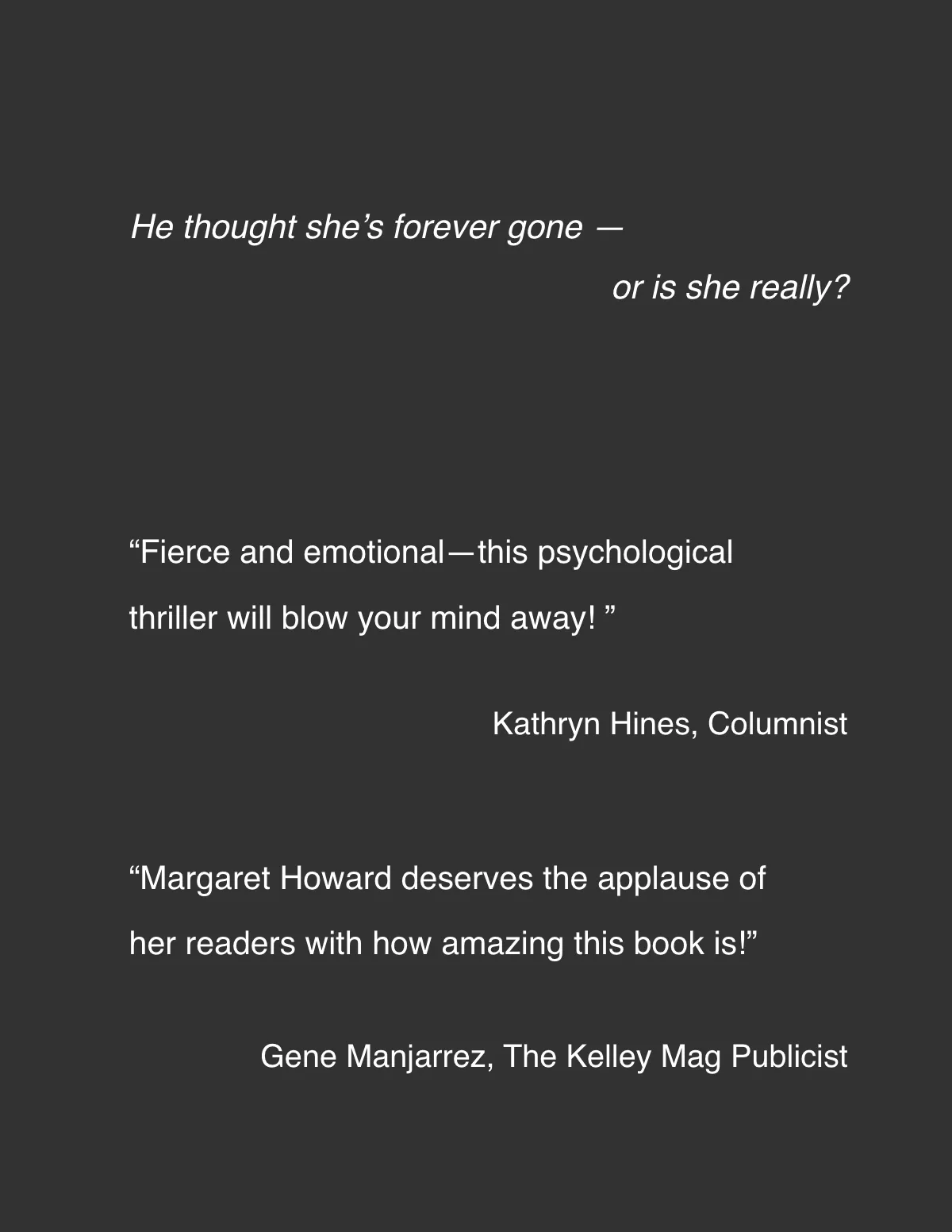 Free Woods Photo Thriller E-Book Cover Template to Edit Online