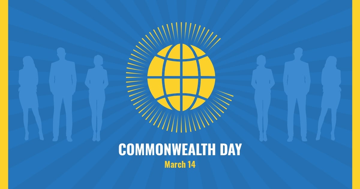 Free Commonwealth Day Facebook Post Template