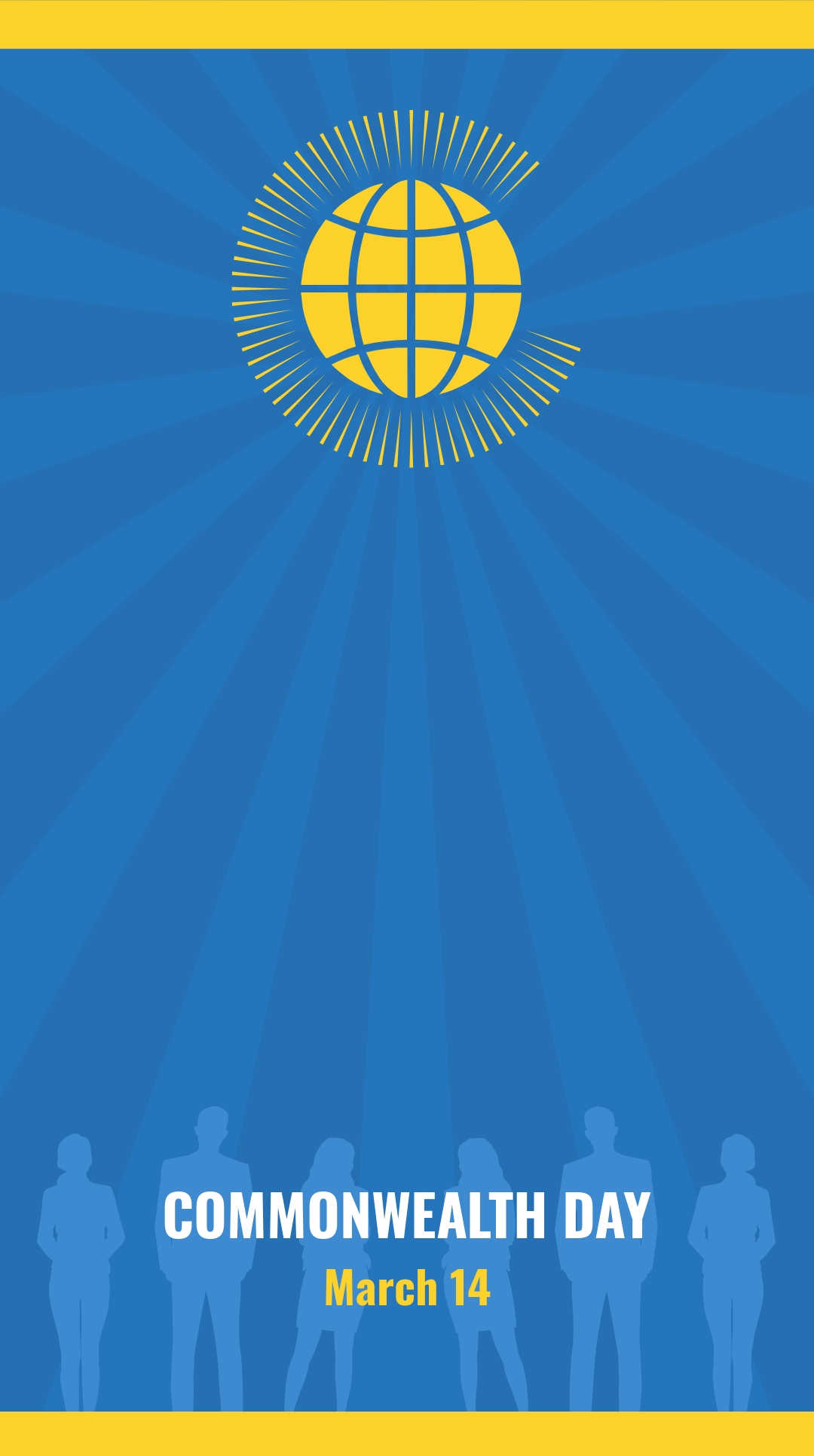 Commonwealth Day Snapchat Geofilter Template