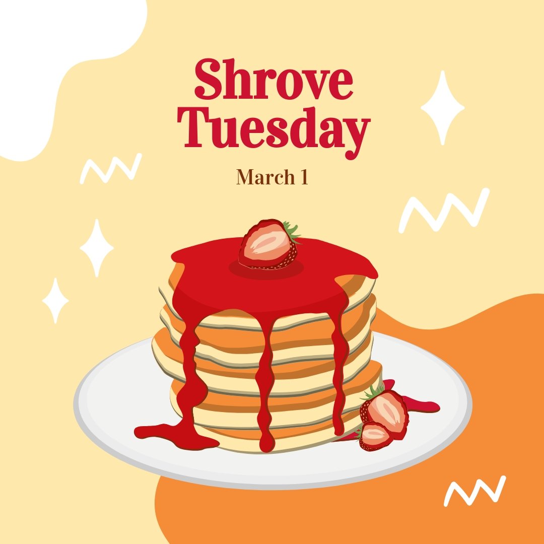 Free Shrove Tuesday Instagram Post Template