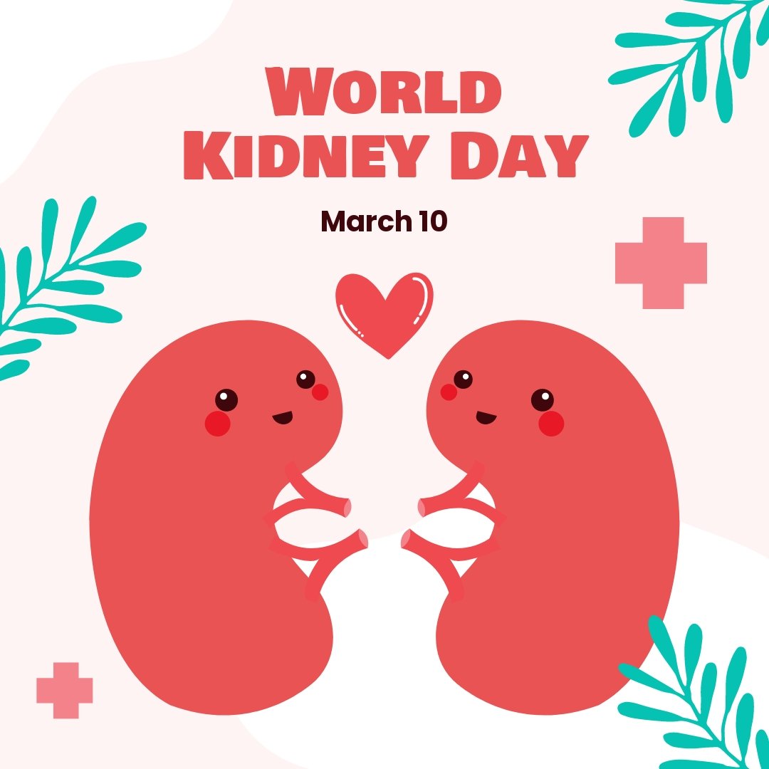 Free World Kidney Day Instagram Post Template