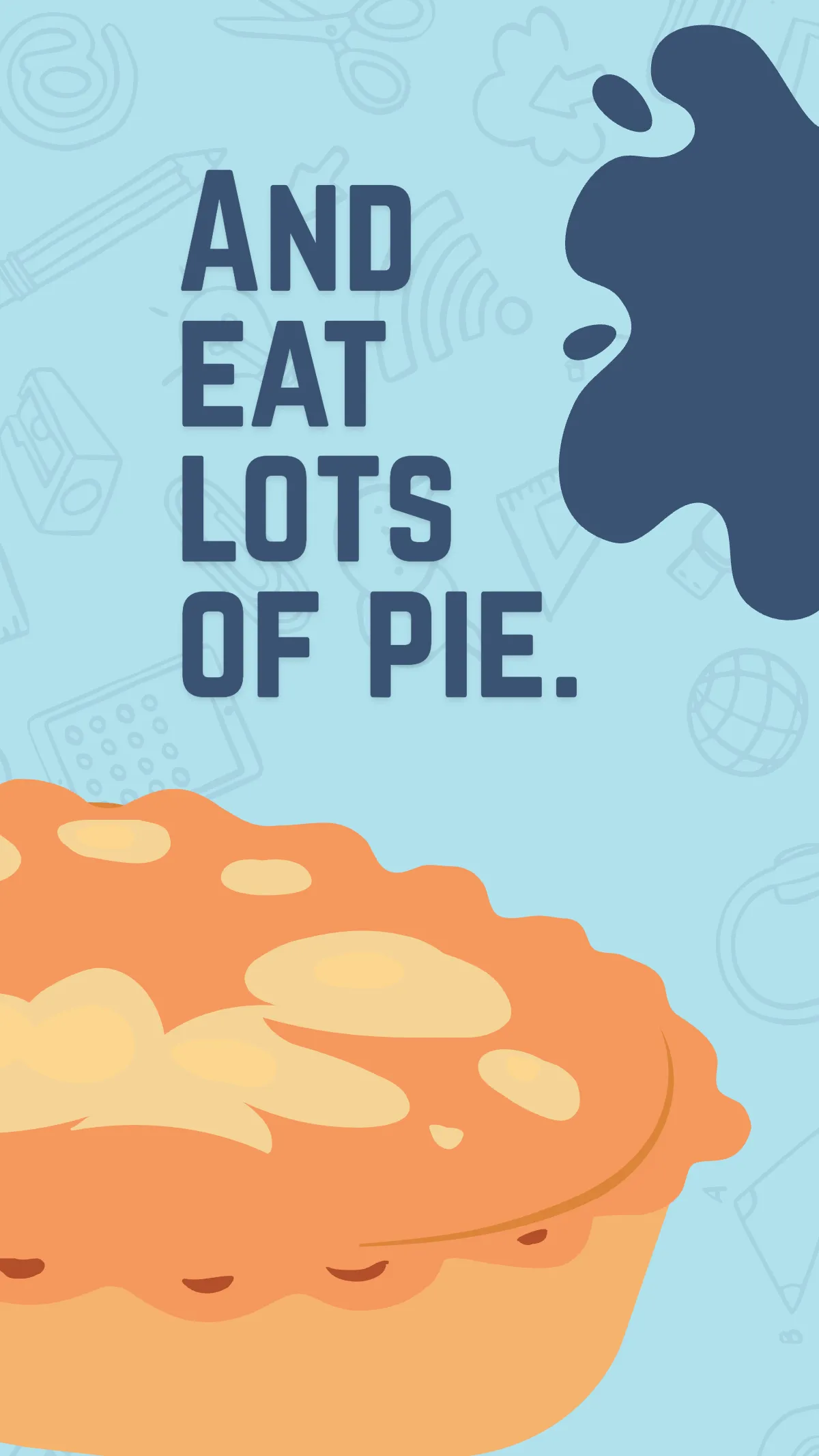 Free Pi Day Instagram Story Template to Edit Online