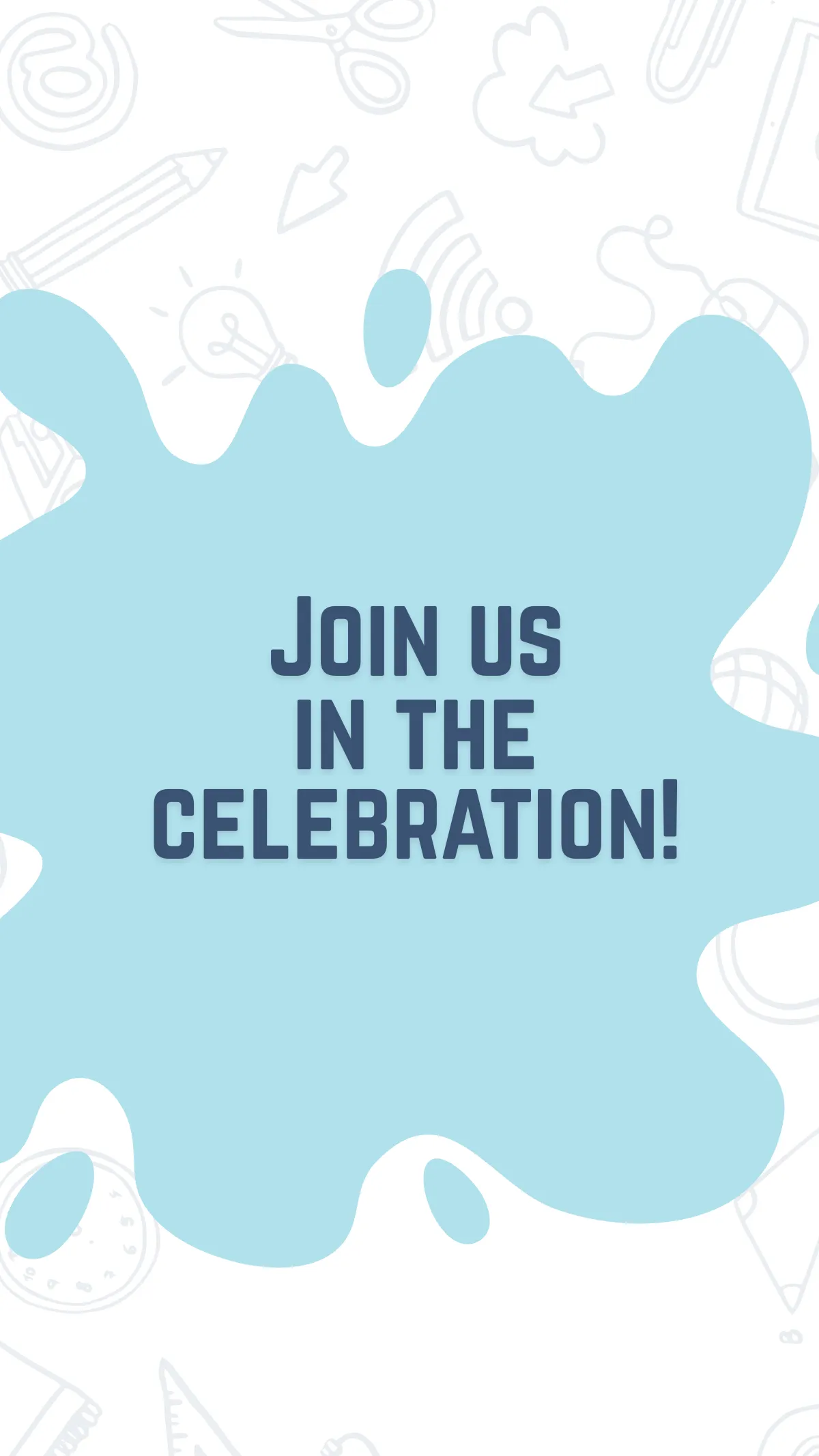 Free Pi Day Instagram Story Template to Edit Online