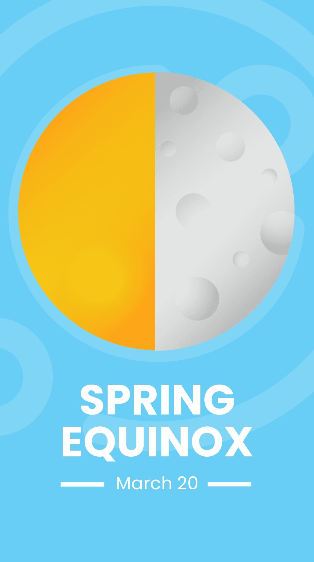 Spring Equinox Instagram Story Template