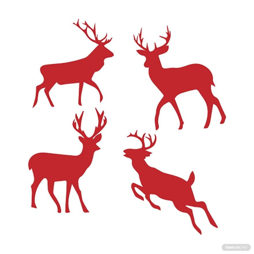 Free Red Deer Vector