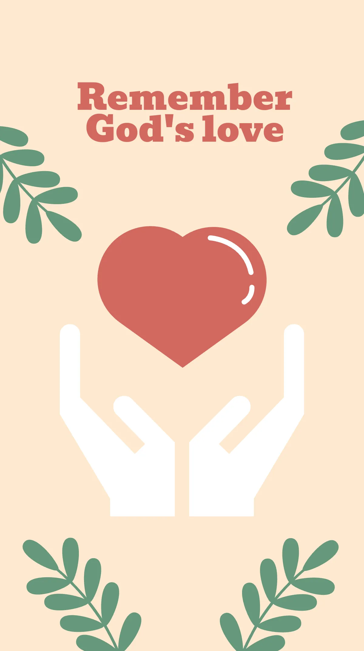 Free Lent Day Instagram Story Template to Edit Online