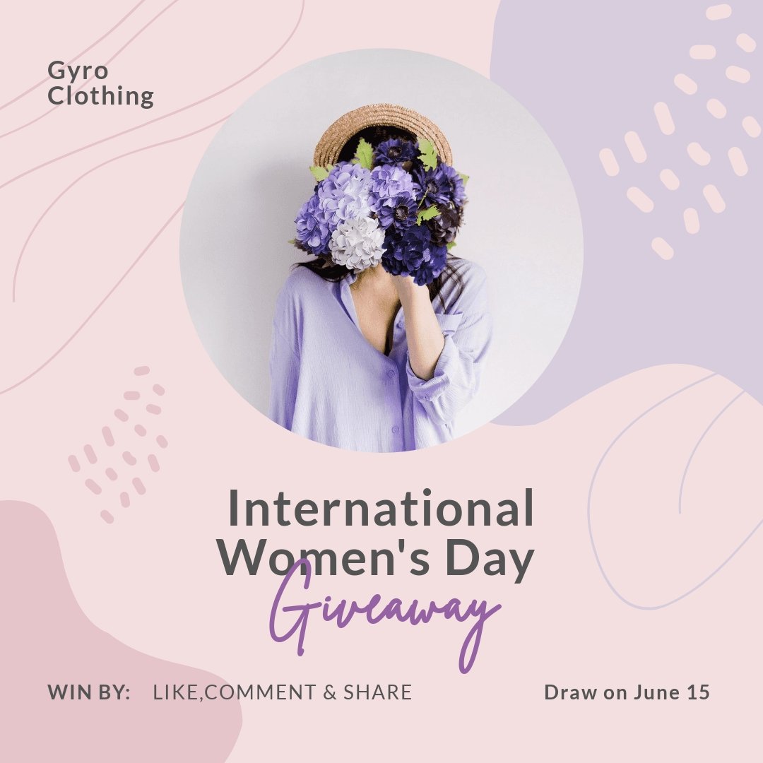 International Women's Day Instagram Giveaway Template