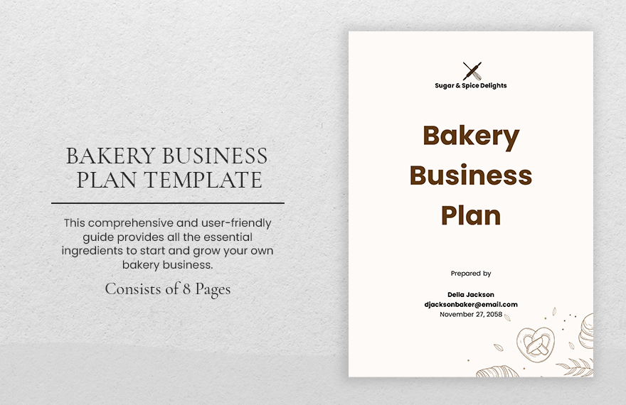 Bakery Business Plan Template