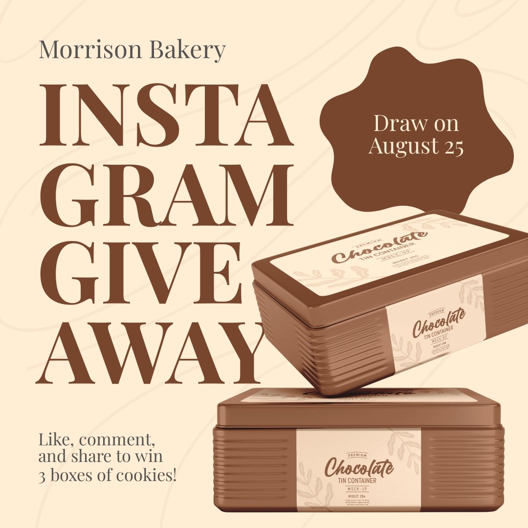 Small Business Instagram Giveaway Template