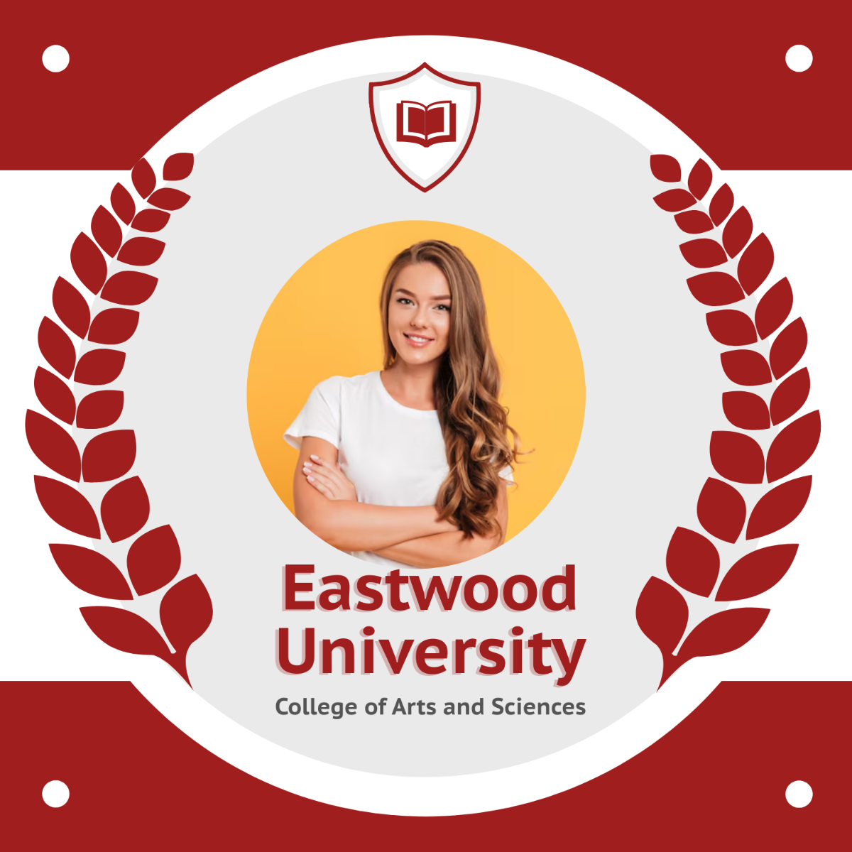 University Facebook Profile Frame Template - Edit Online & Download