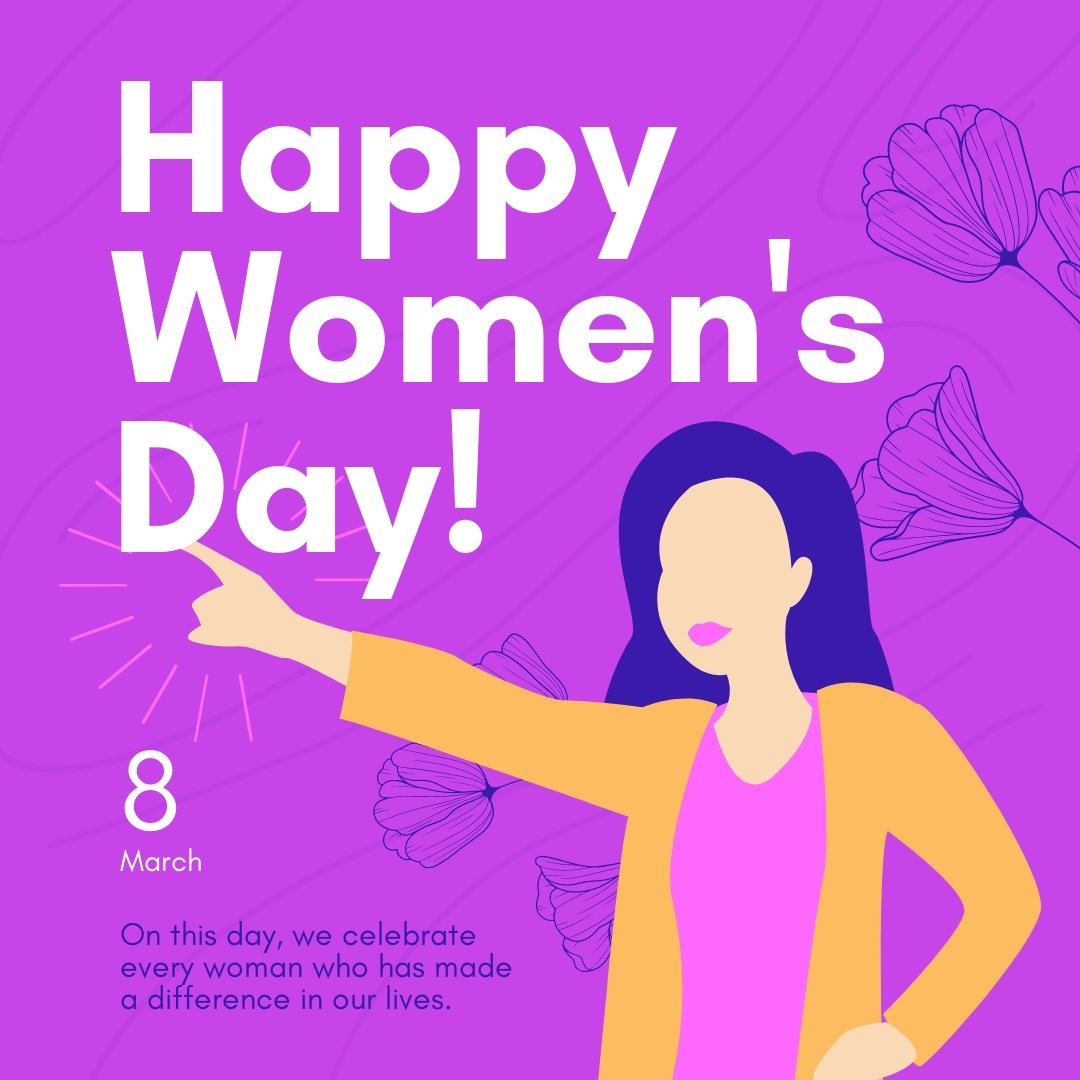 Women's Day Instagram Ad Template