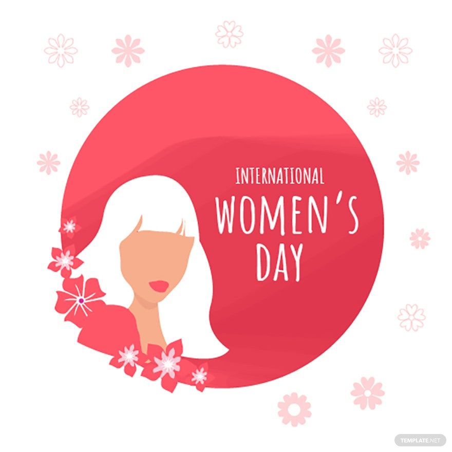 Free Floral Women's Day Vector