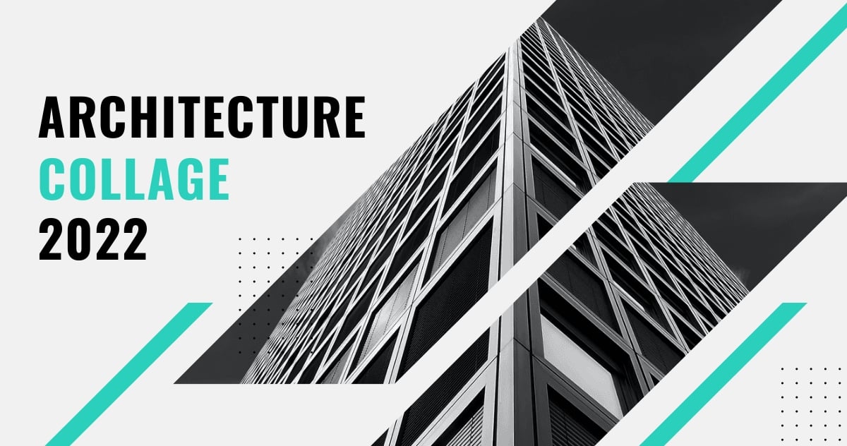 Architecture Collage Facebook Post Template