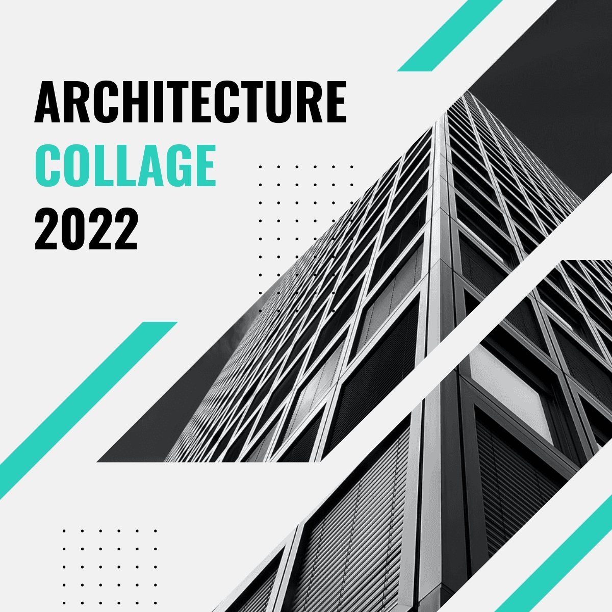 Architecture Collage Linkedin Post Template