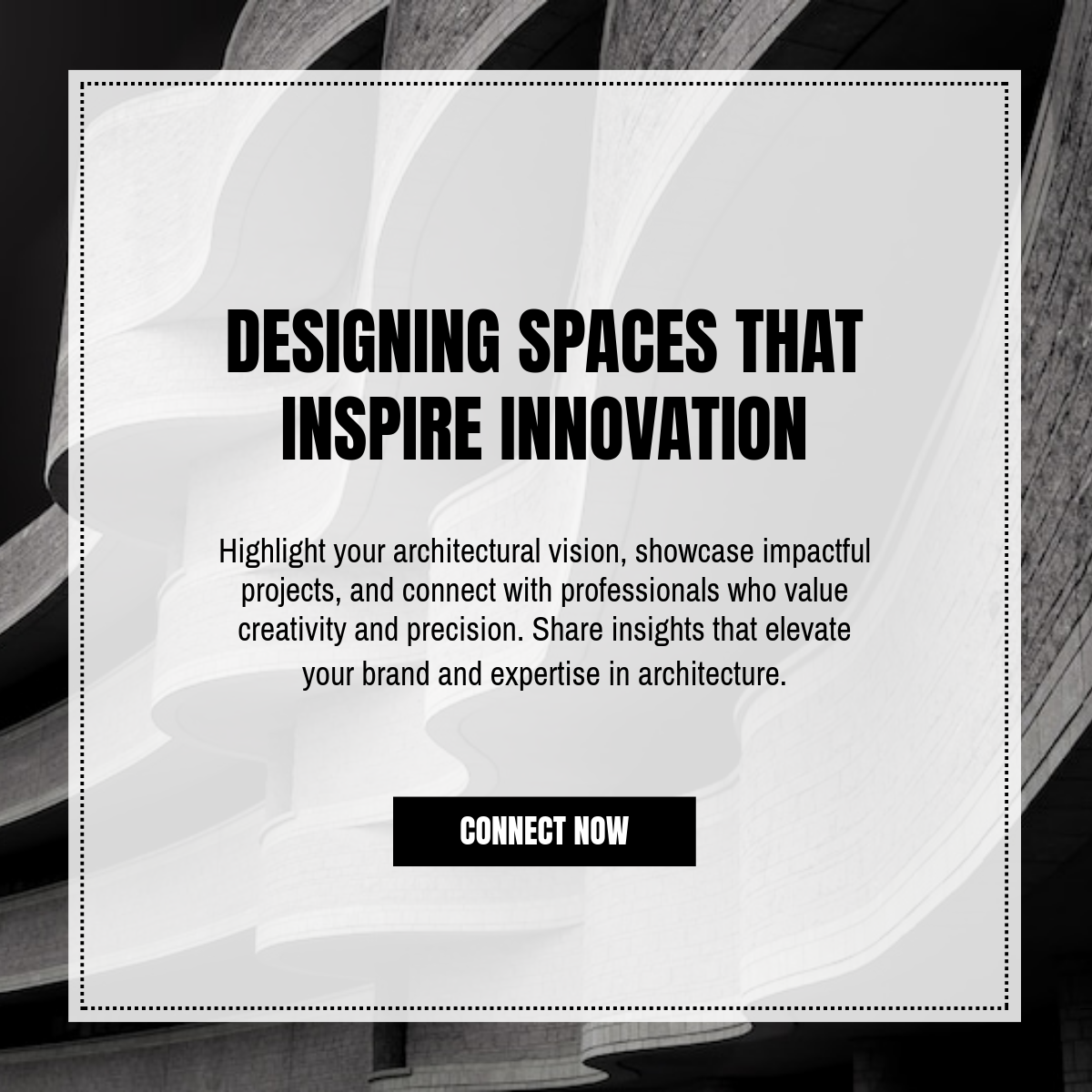 Free Architect Linkedin Post Template to Edit Online