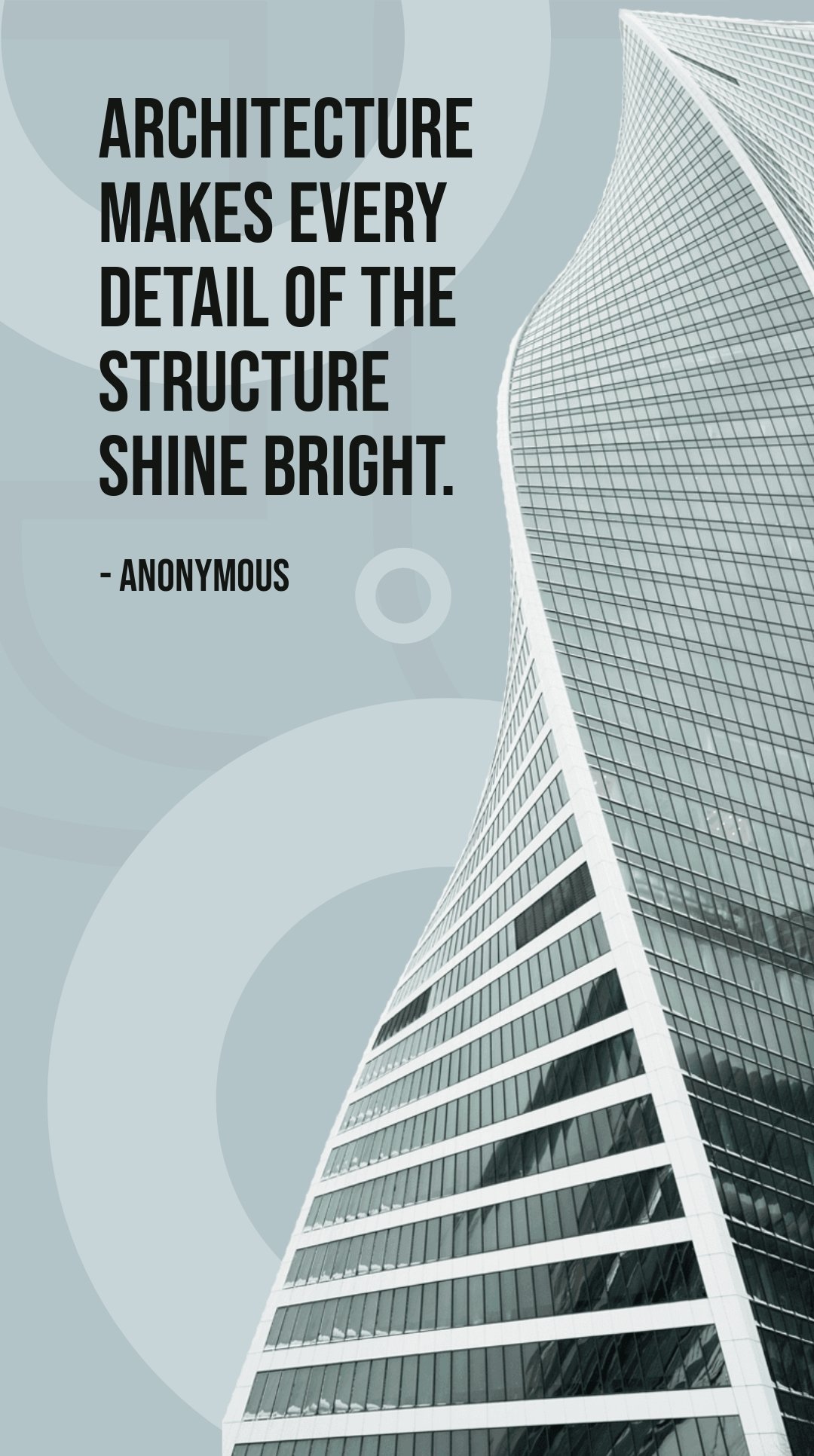 Architecture Quote Instagram Story Template