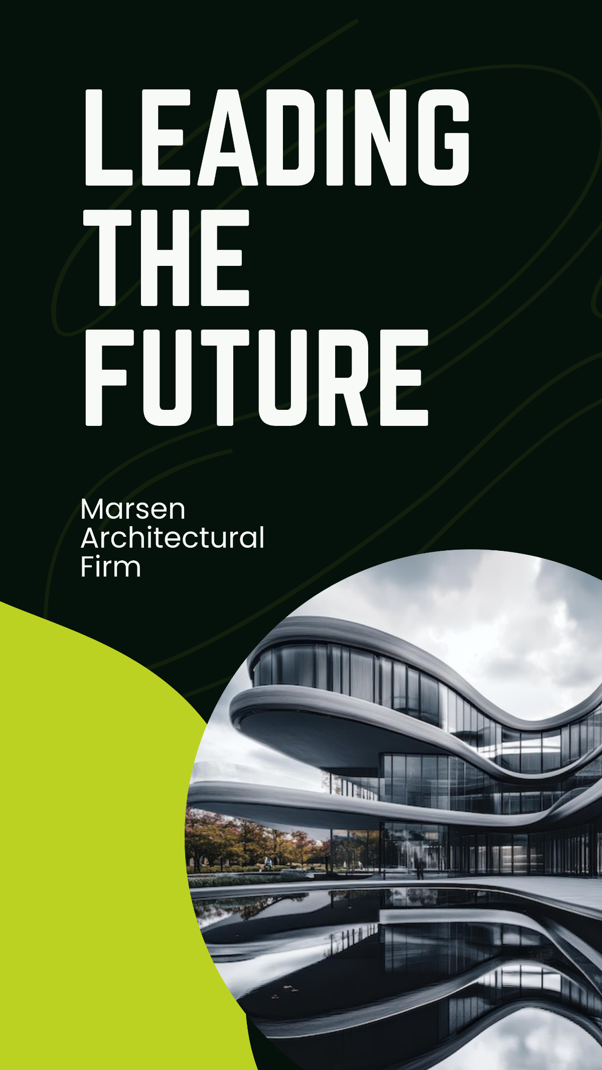 Free Architect Marketing Whatsapp Post Template to Edit Online