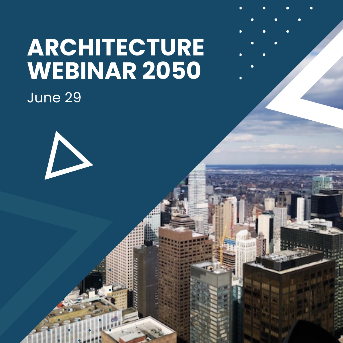 Free Architecture Webinar Instagram Post Template to Edit Online