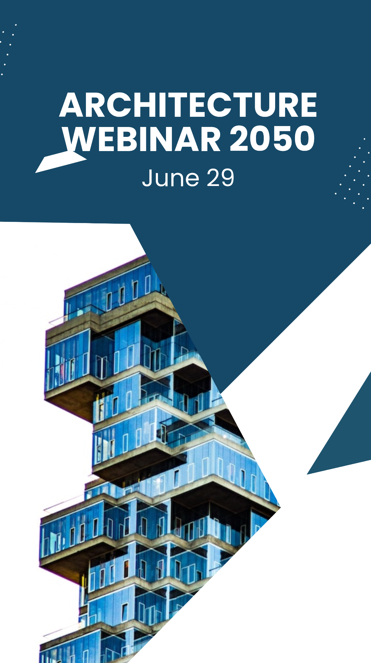 Free Architecture Webinar Instagram Story Template to Edit Online