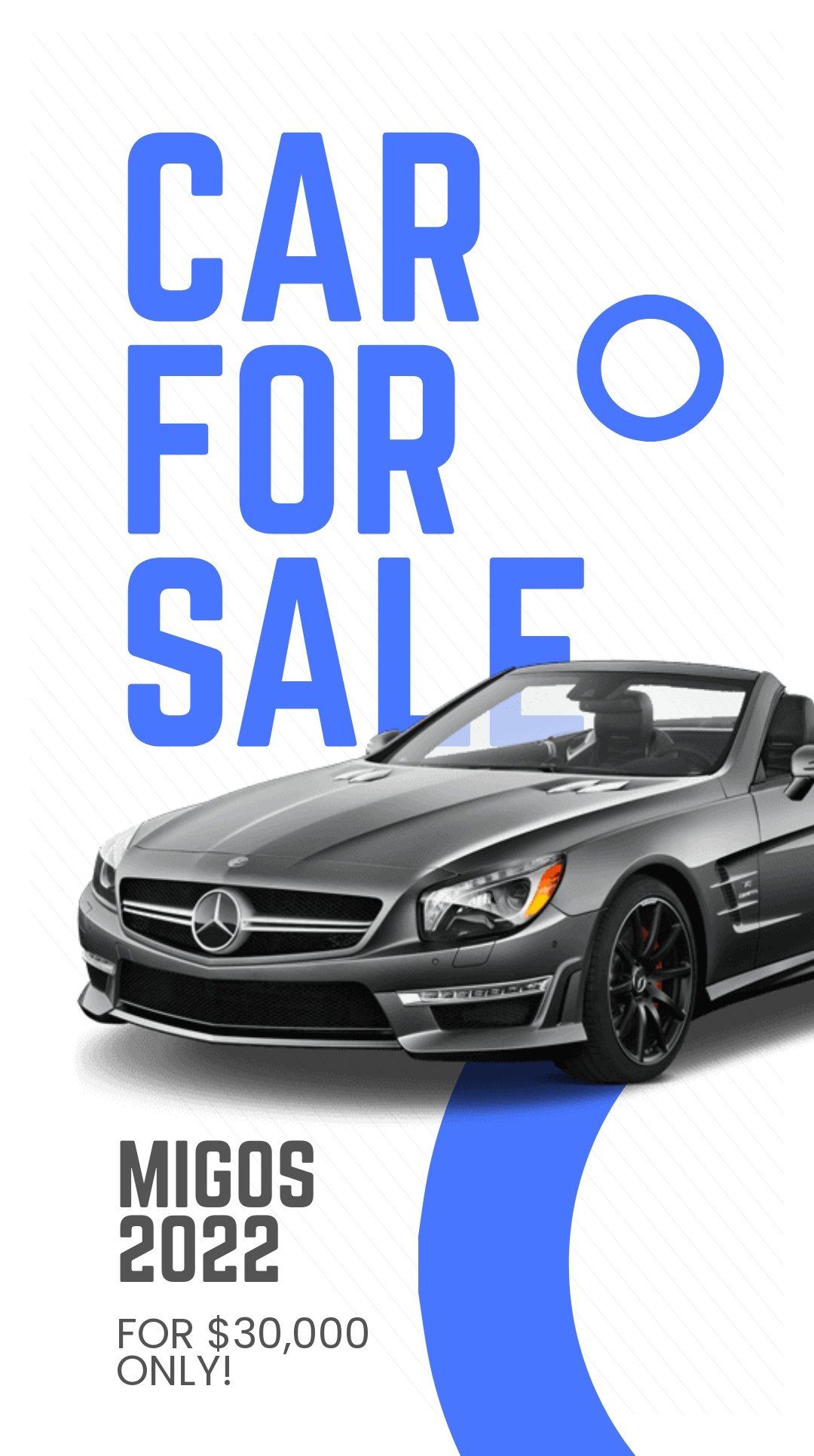 Free Car Sale Instagram Story Template