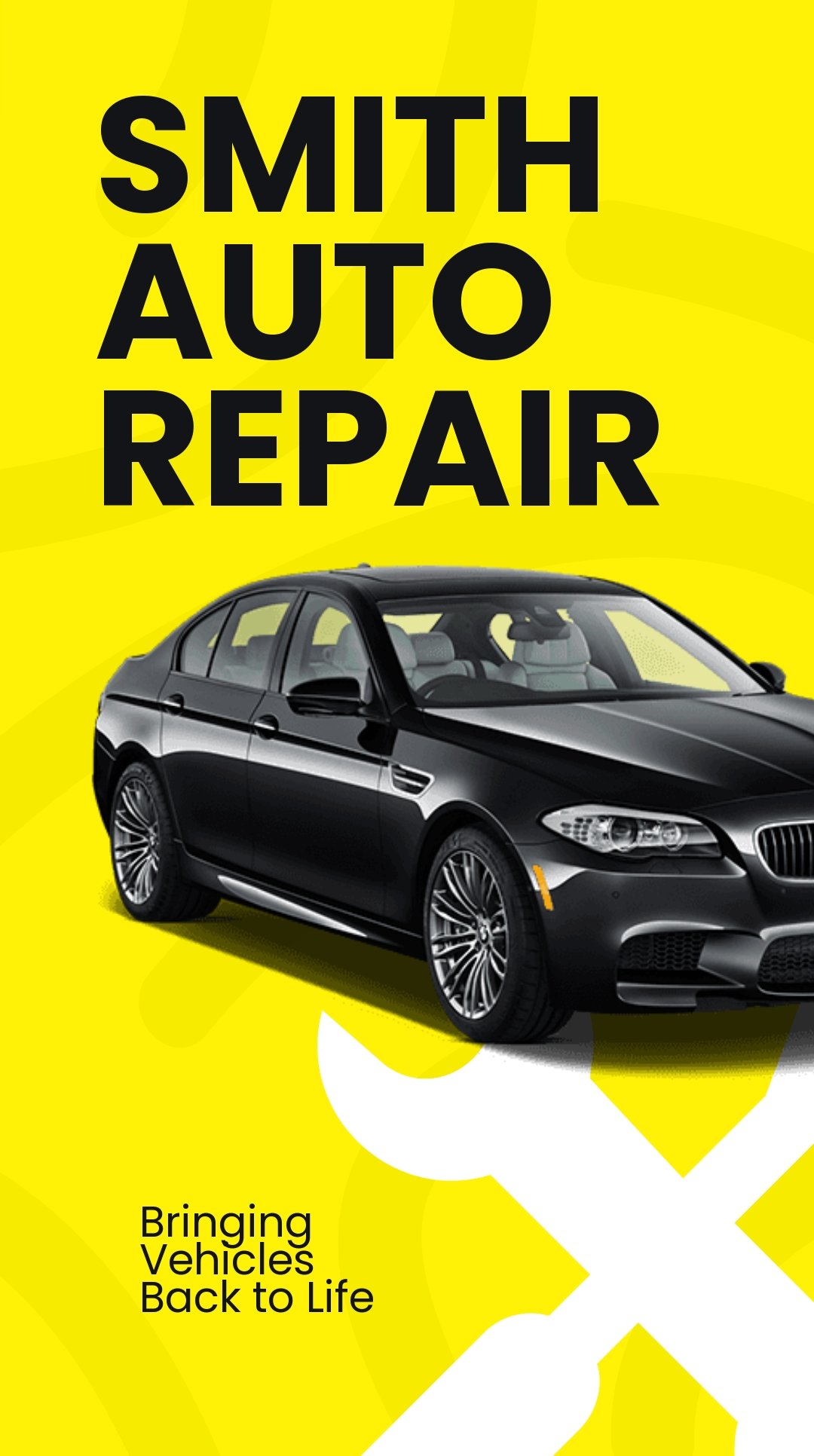 Free Auto Repair Instagram Story Template