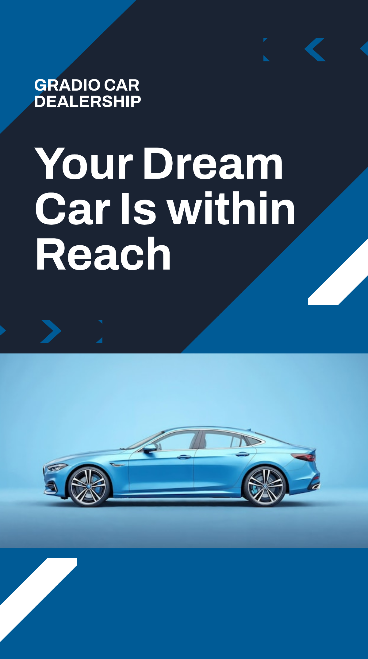 Free Car Dealership WhatsApp Post Template to Edit Online