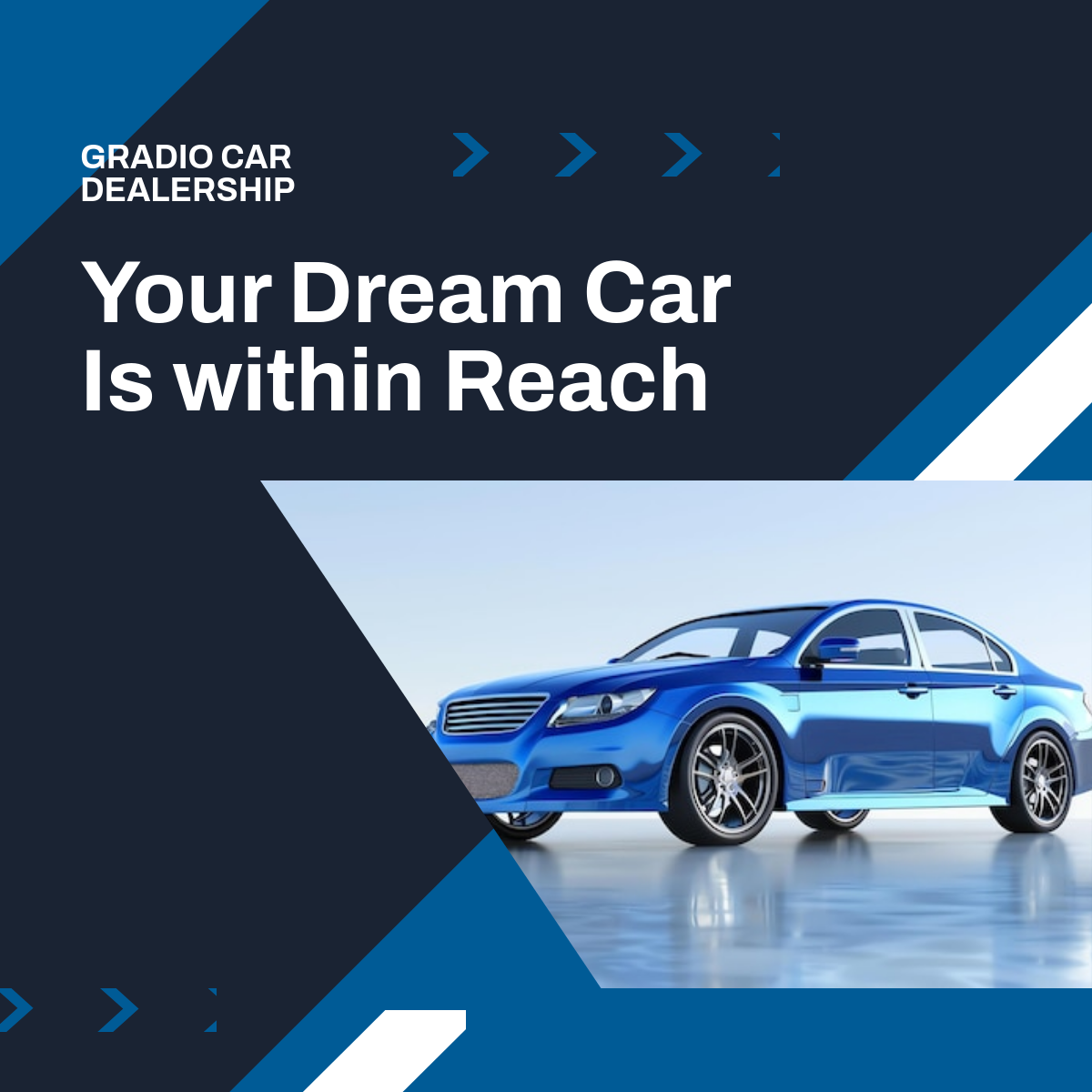Free Car Dealership LinkedIn Post Template to Edit Online