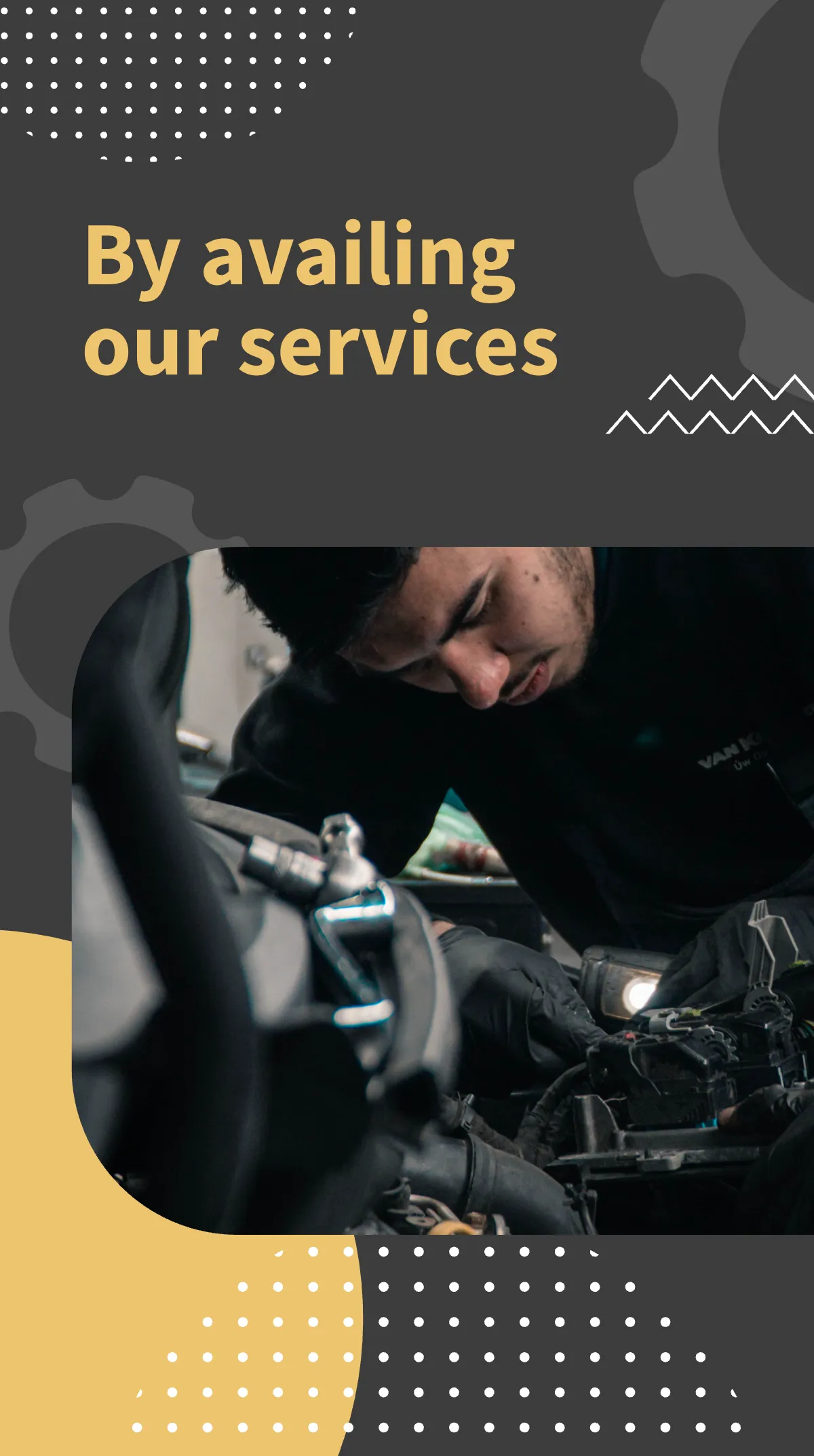 Free Car Mechanic Instagram Story Template to Edit Online