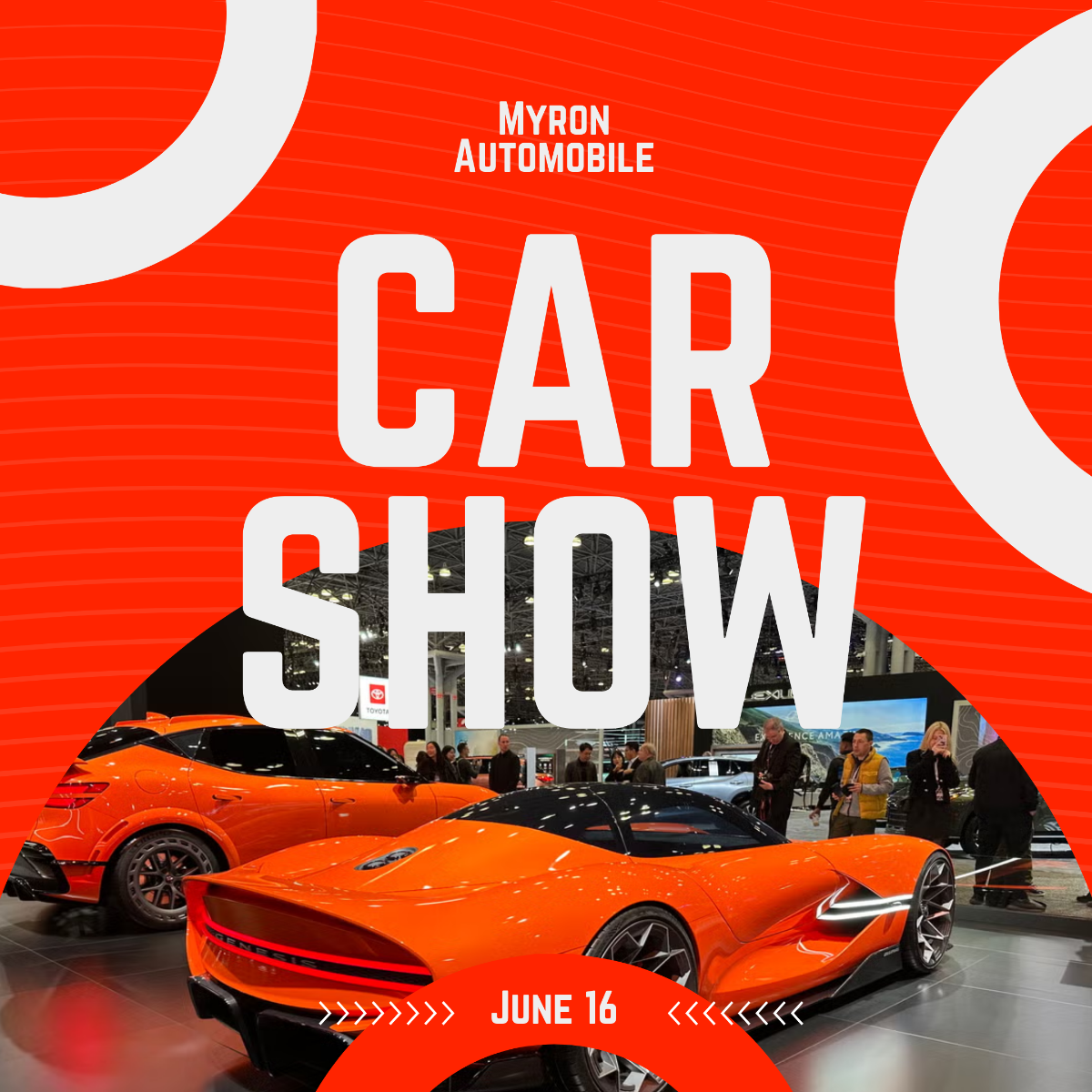 Free Car Show Instagram Post Template