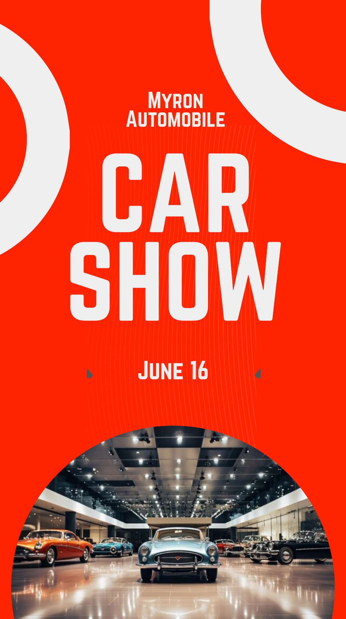 Free Car Show Instagram Story Template