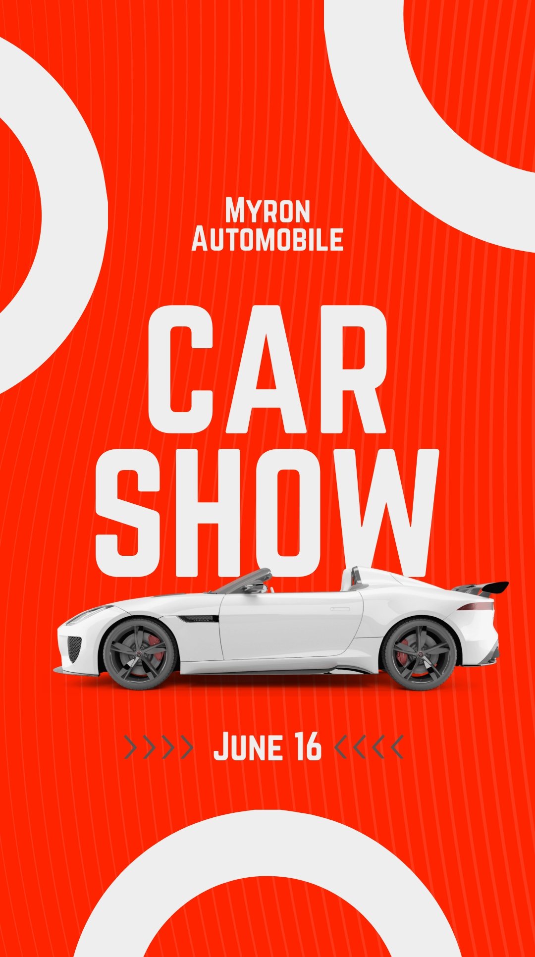 Free Car Show Instagram Story Template