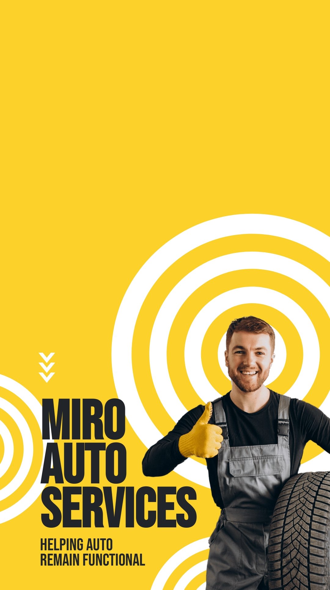 Auto Services Snapchat Geofilter Template