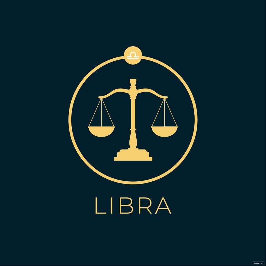 Libra Symbol Vector