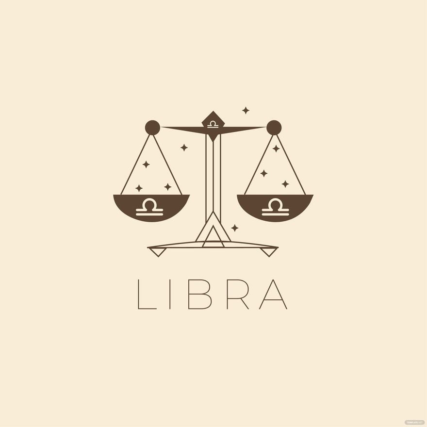 Libra Zodiac Sign Logo Astrology Mystic Vector, Logo, Astrology, Mystic PNG  and Vector with Transparent Background for Free Download