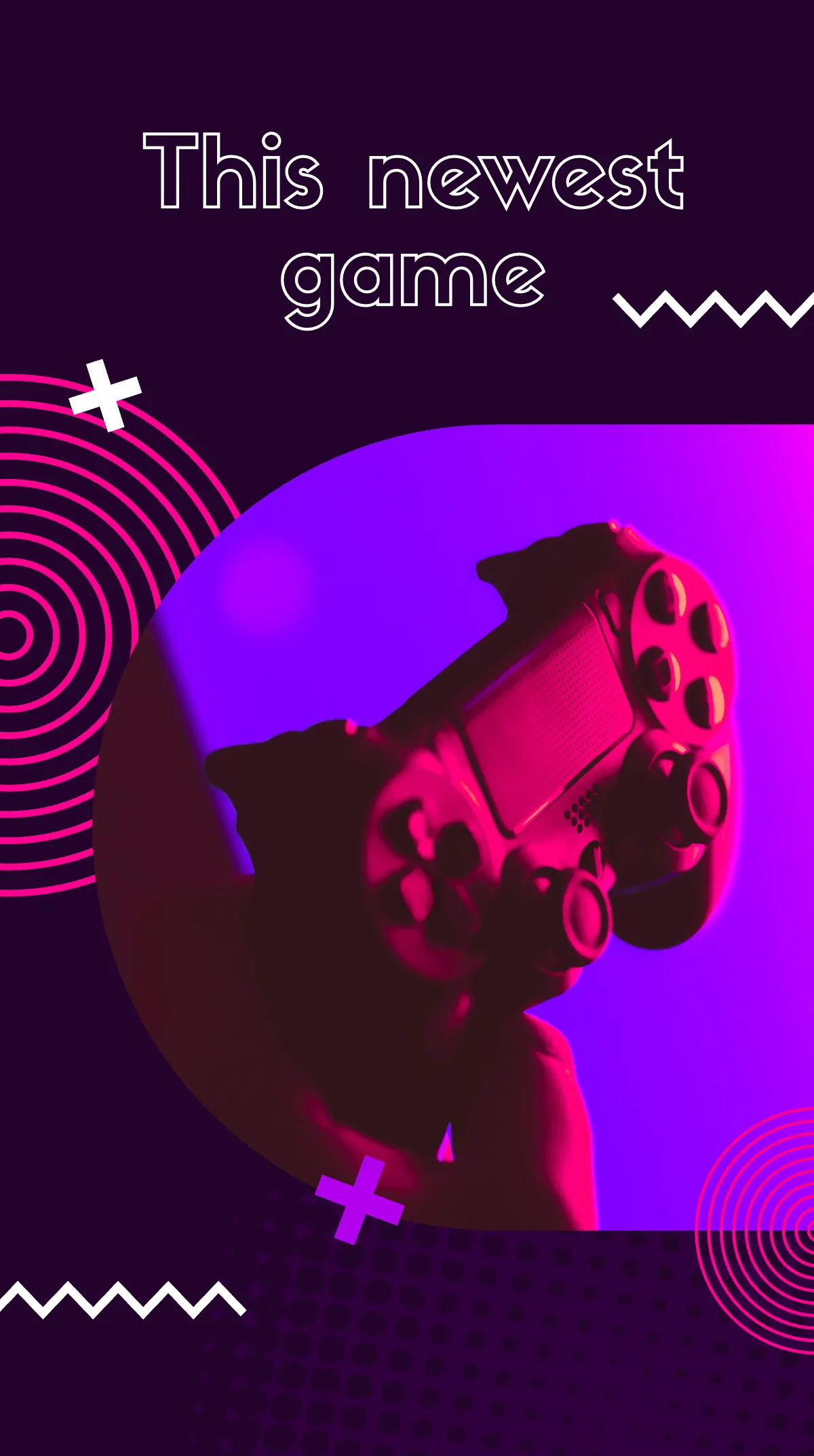 Free Video Games Instagram Story Template to Edit Online