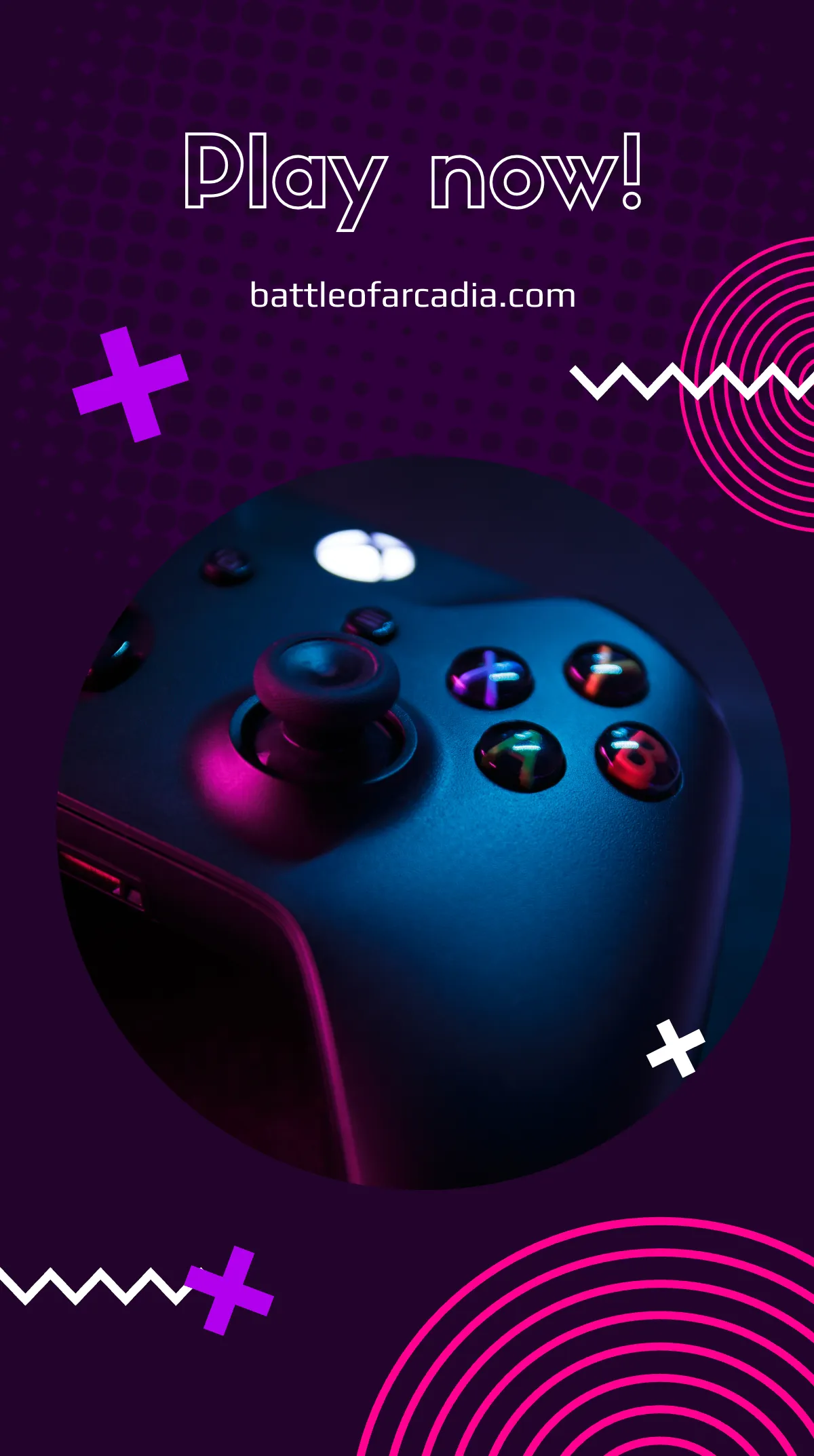 Free Video Games Instagram Story Template to Edit Online