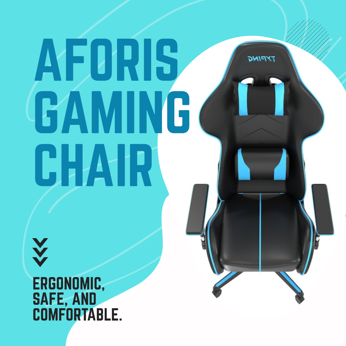Free Gaming Chair Instagram Post Template to Edit Online