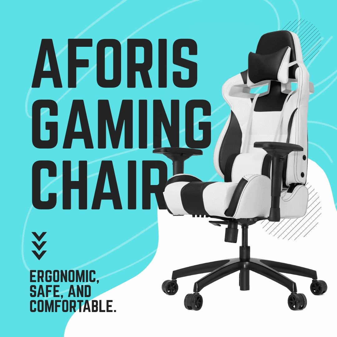 Free Gaming Chair Instagram Post Template