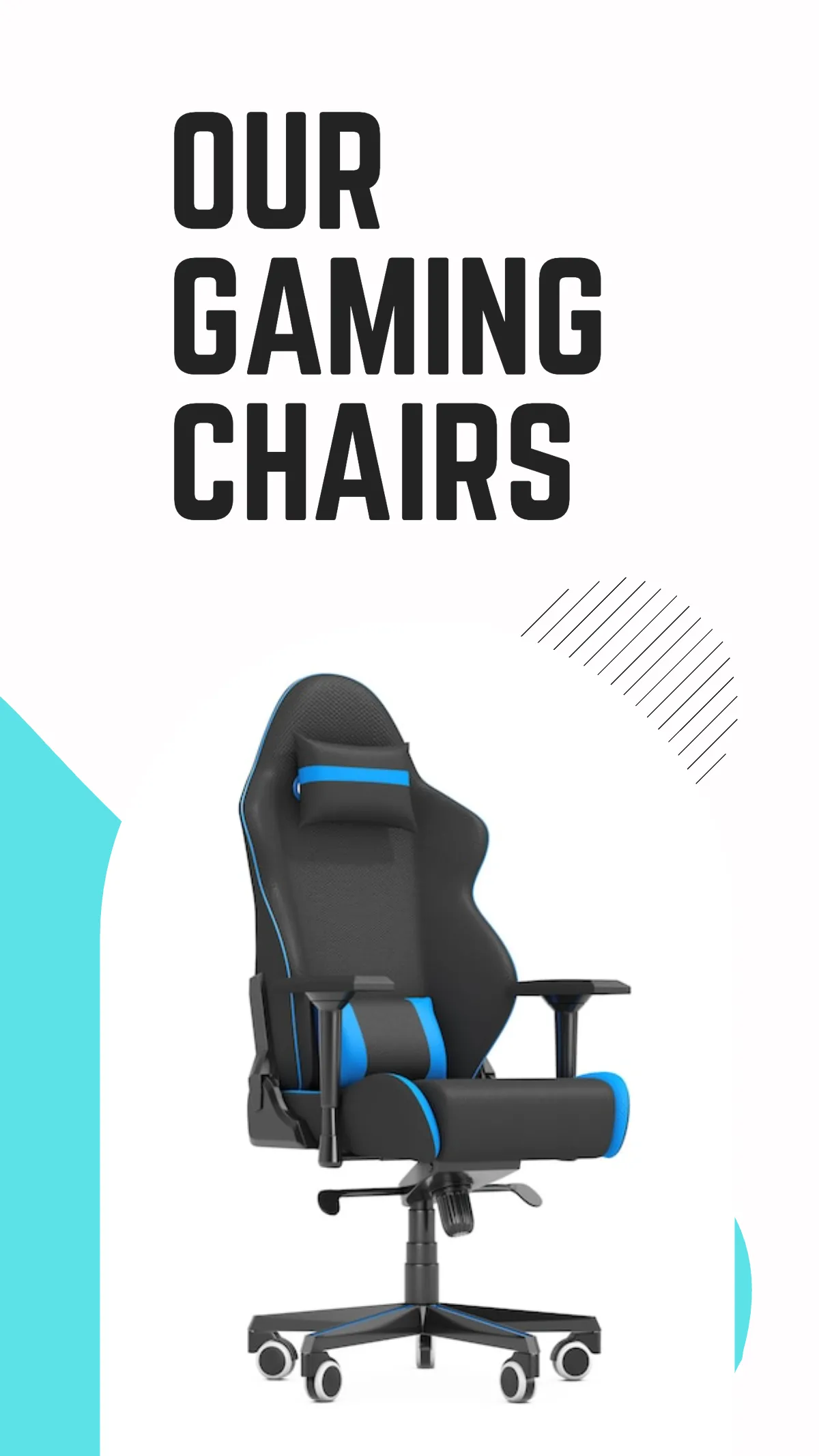 Free Gaming Chair Instagram Story Template to Edit Online