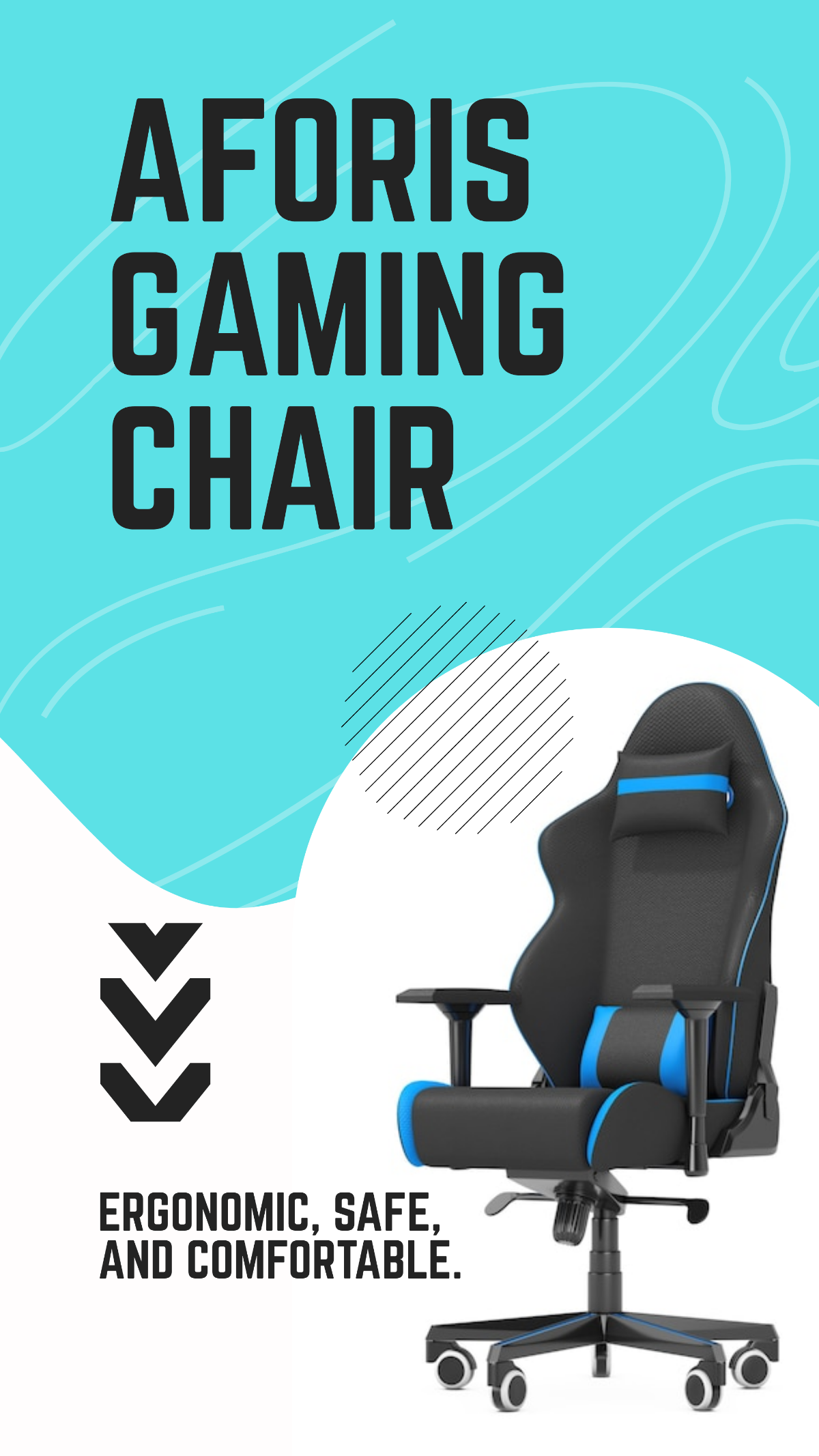 Free Gaming Chair Instagram Story Template