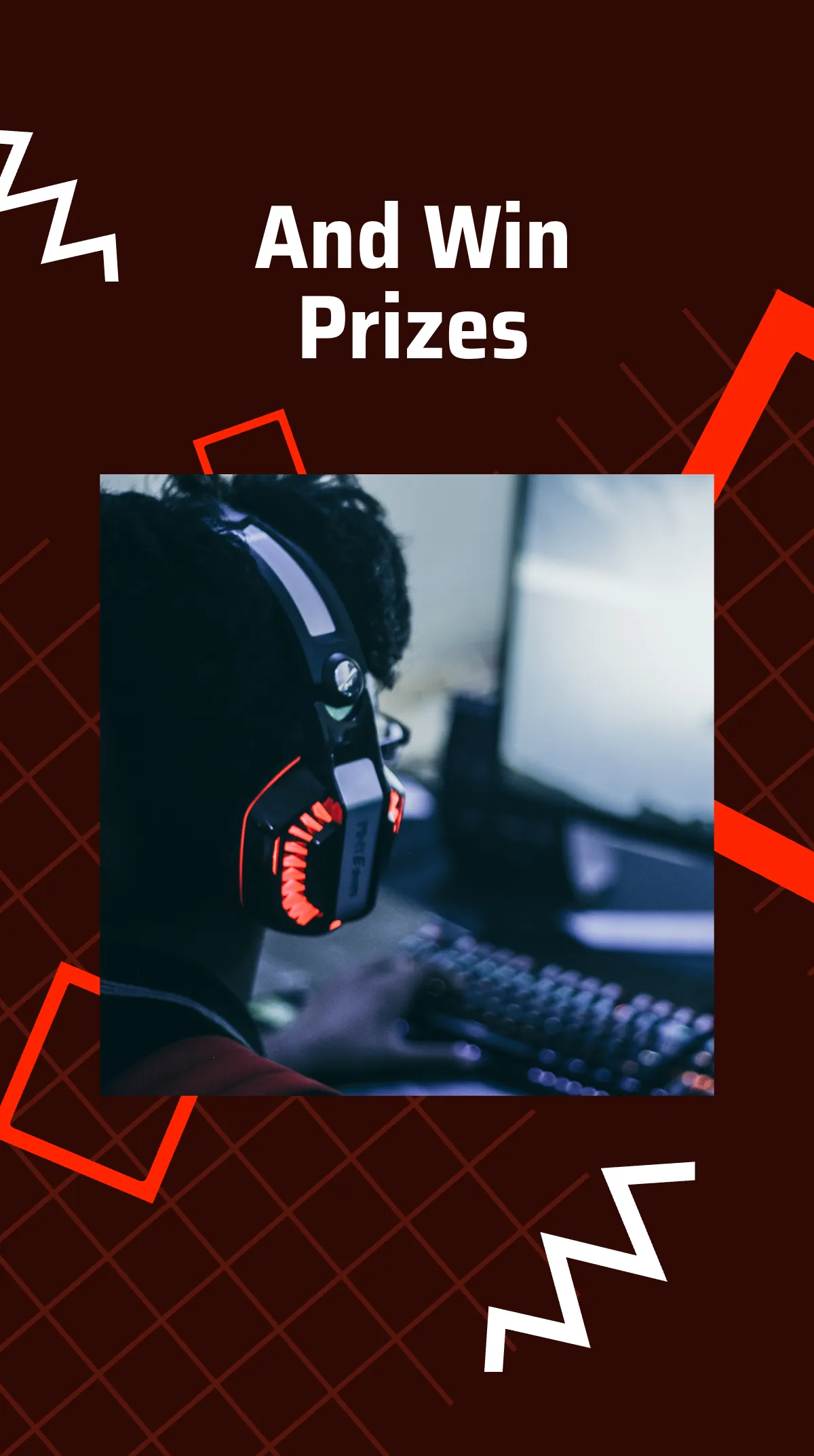 Free Game Competition Instagram Story Template to Edit Online