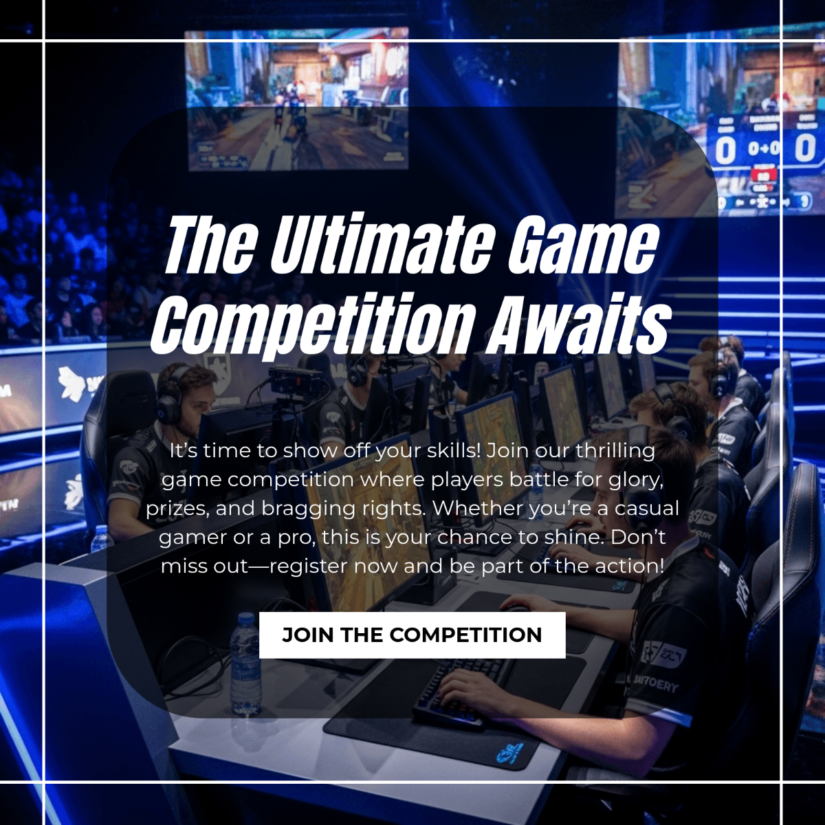 Game Competition Whatsapp Post