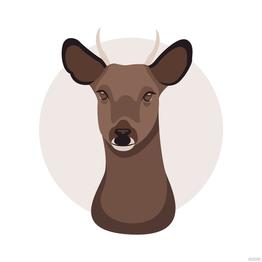 Free Spike Deer Vector