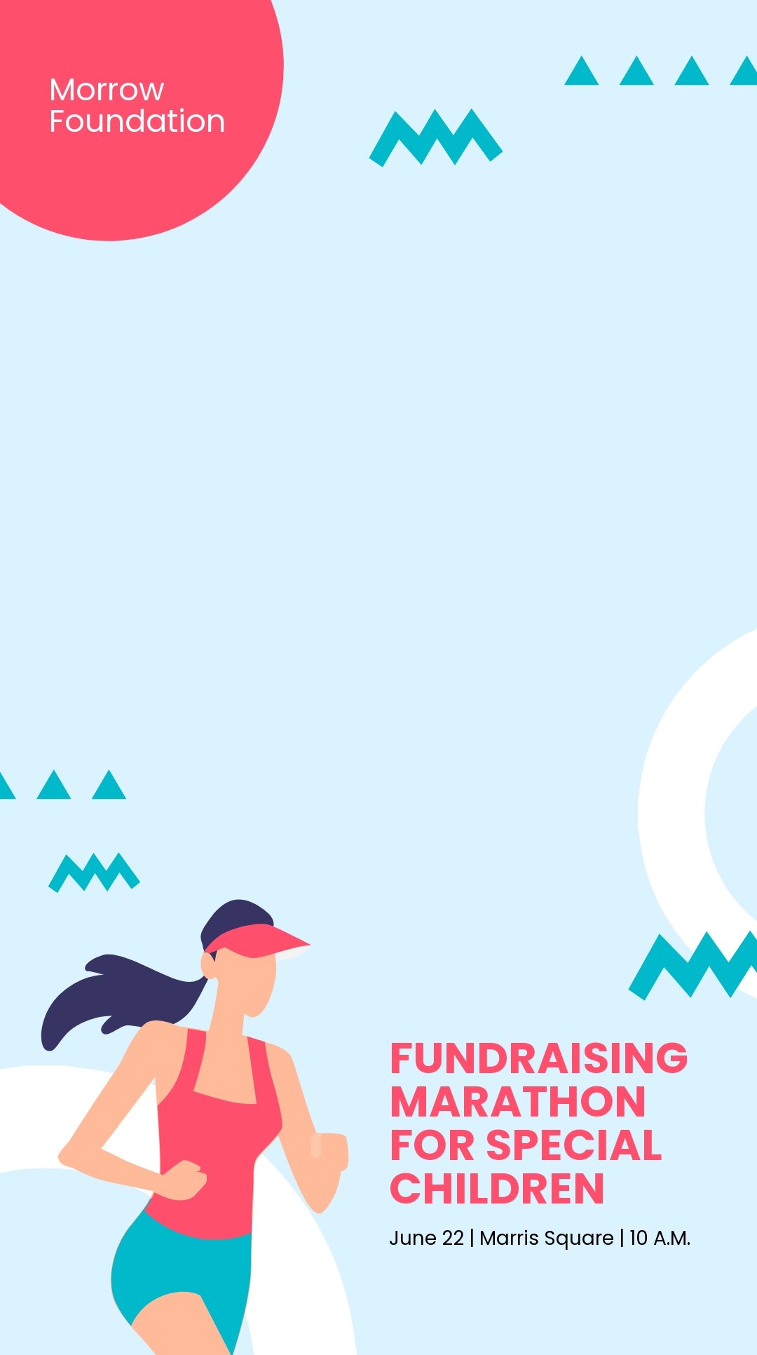 Fundraising Event Snapchat Geofilter Template