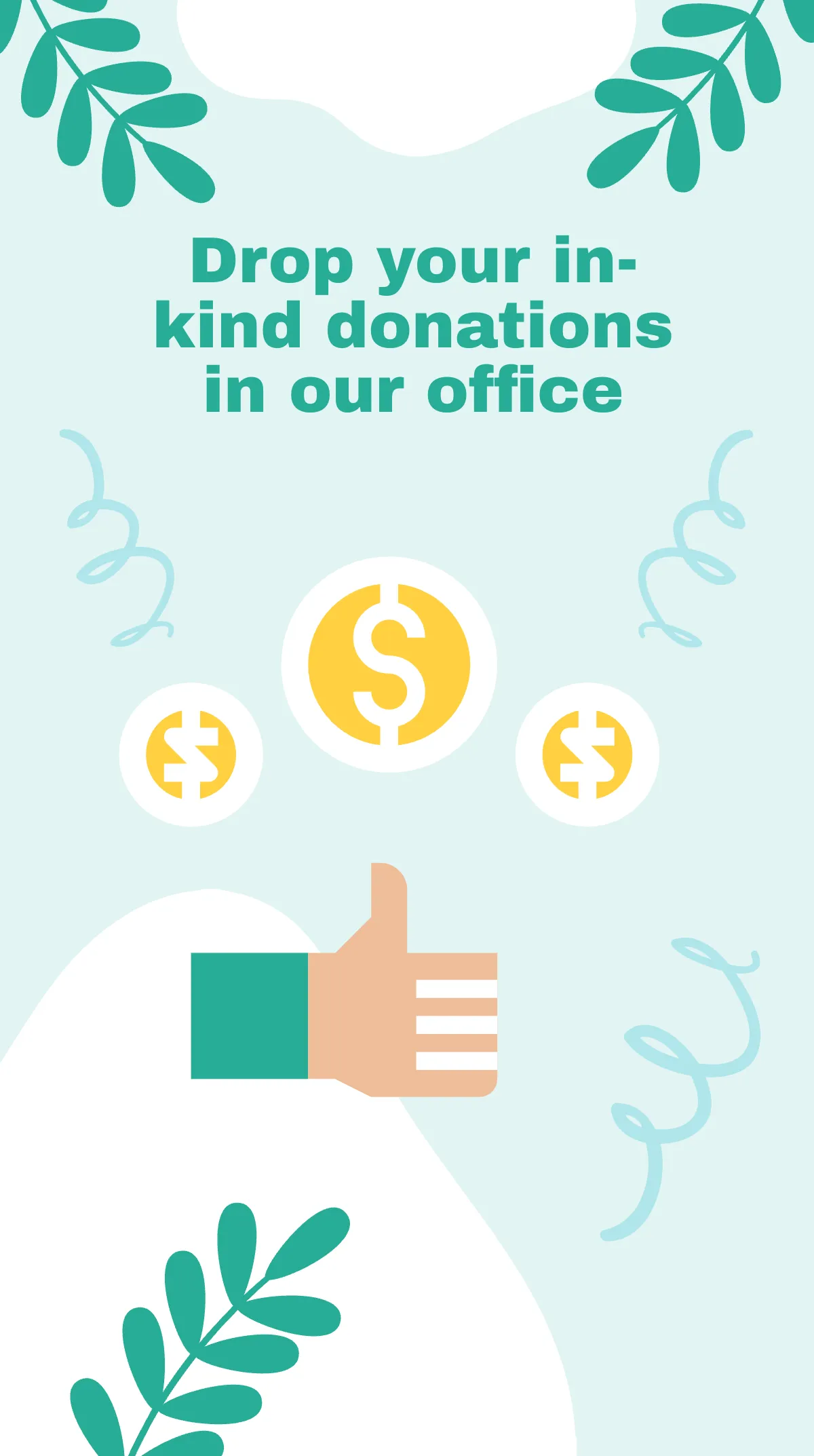 Free Fundraising Donation Drive Instagram Story Template to Edit Online