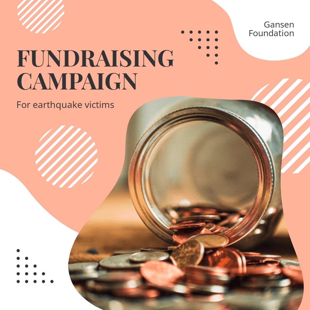 Fundraising Campaign Instagram Post Template