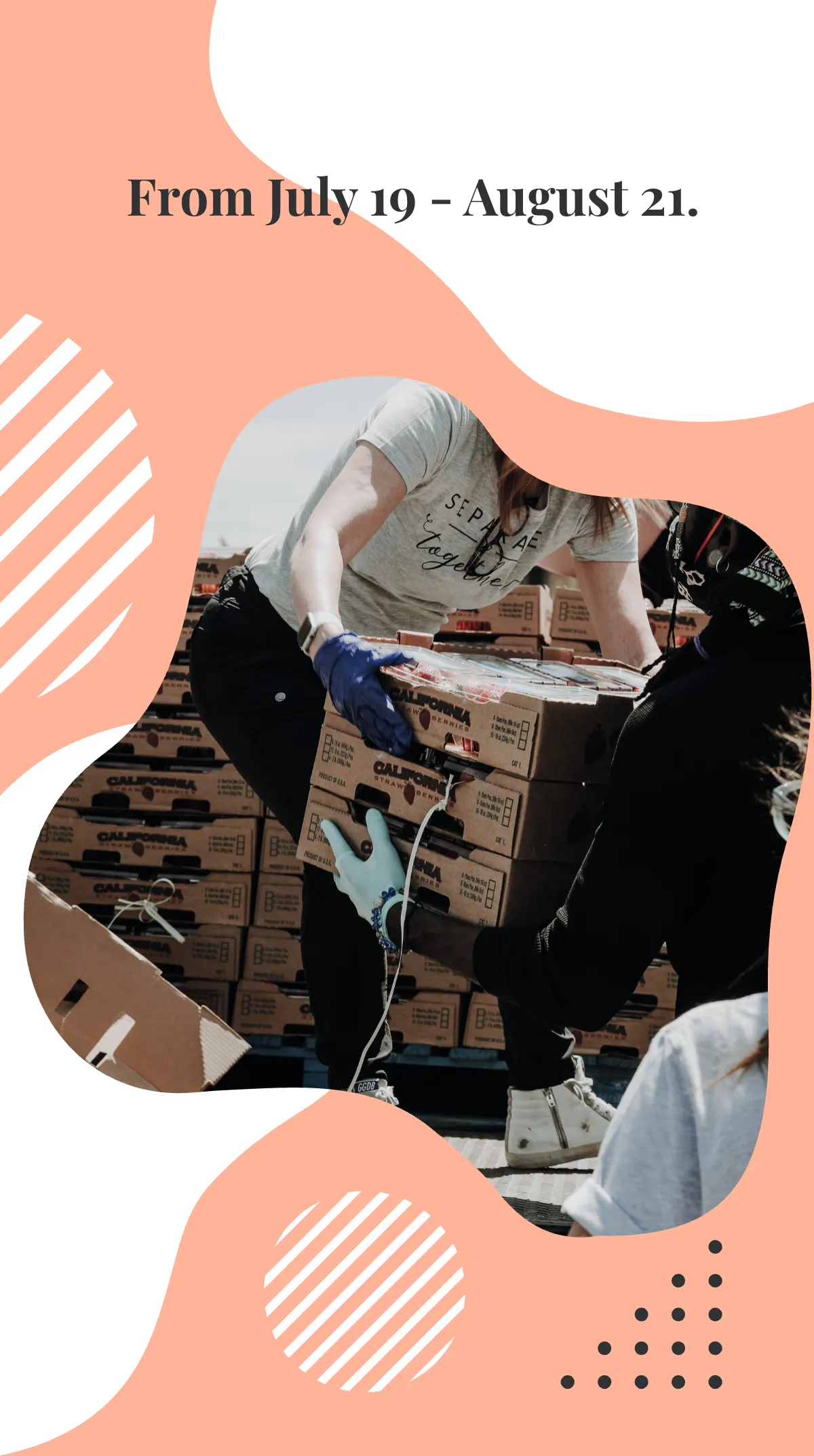 Free Fundraising Campaign Instagram Story Template to Edit Online