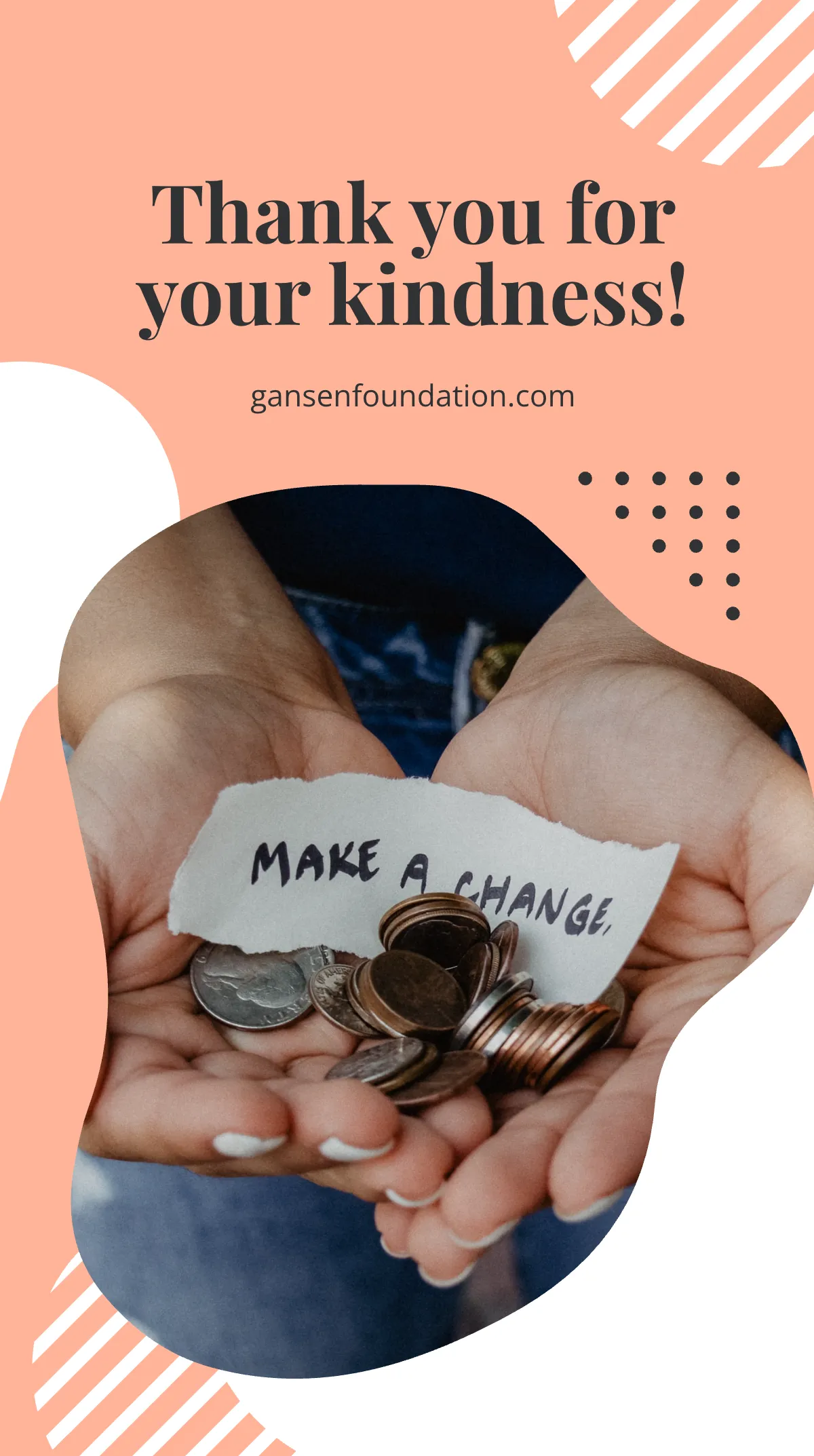 Free Fundraising Campaign Instagram Story Template to Edit Online