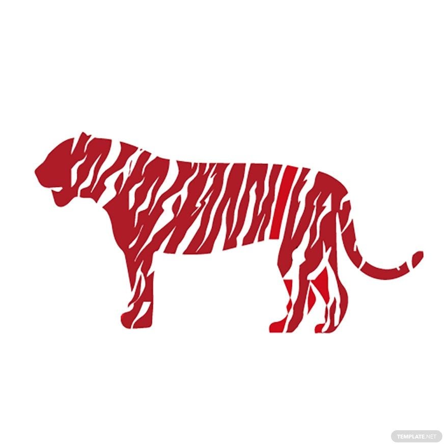 Free Abstract Tiger Vector in Illustrator, EPS, SVG, JPG, PNG