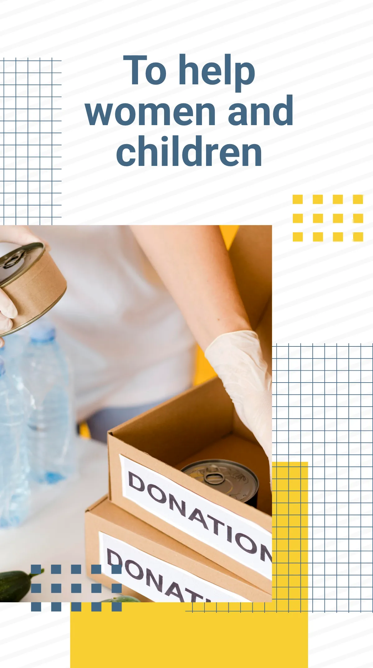 Free Nonprofit Fundraiser Instagram Story Template to Edit Online